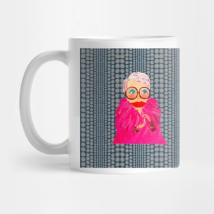 A chic Iris Apfel inspired Item Mug